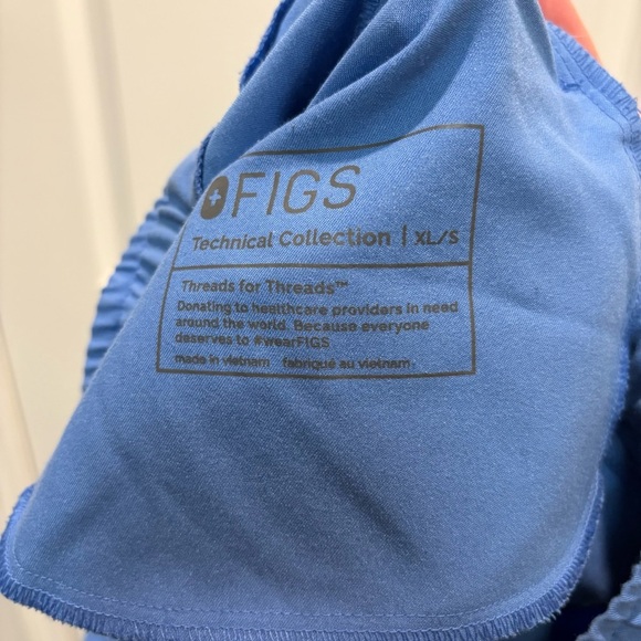 Figs‎ Tansen Jogger Scrub Pants Ceil Blue XL Short - Picture 7 of 7